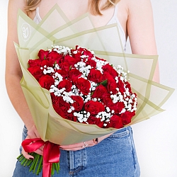 Букет «Красный бархат»