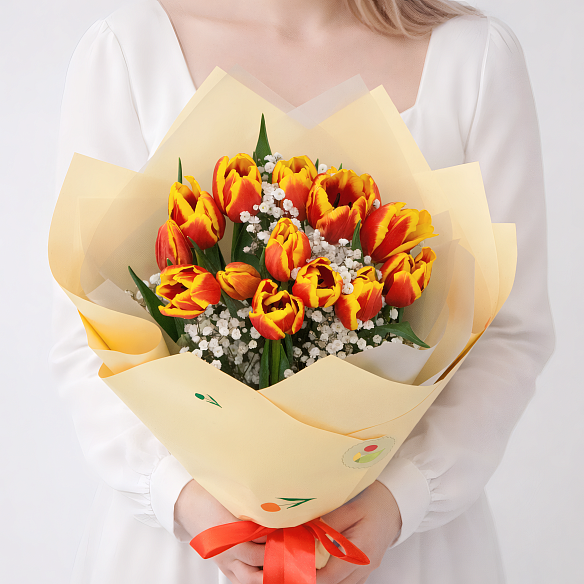 Букет «Теплая Весна»