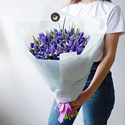 51 ирис в упаковке