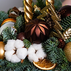 Композиция «Апельсины в шоколаде»