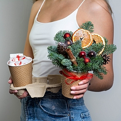 Композиция «Капучино с корицей»