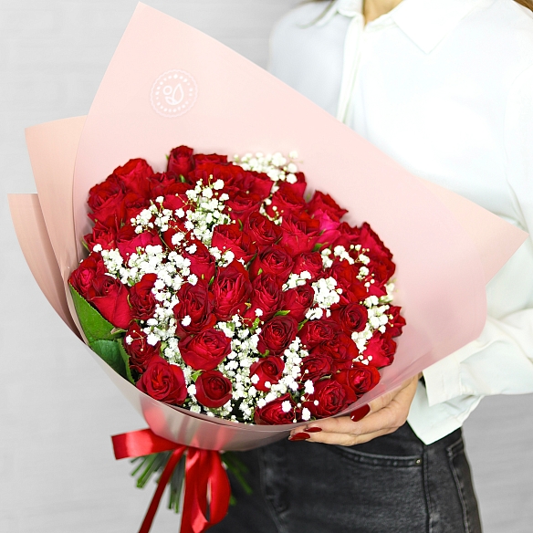 Букет «Красный бархат»