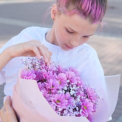 Букет «Розовый шик»