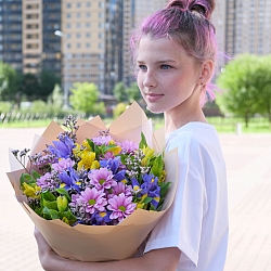 Букет «Яркий сентябрь»
