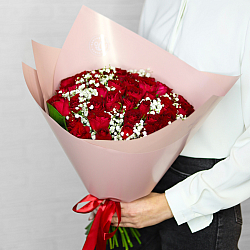 Букет «Красный бархат»