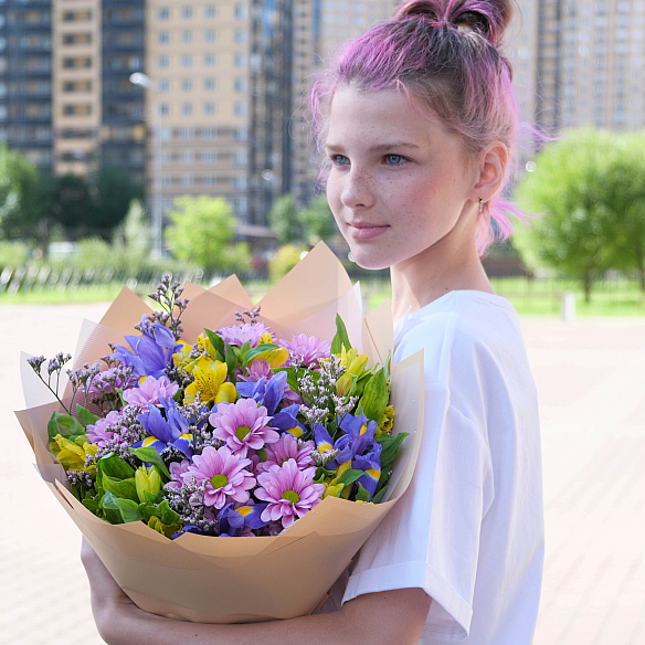 Букет «Яркий сентябрь»