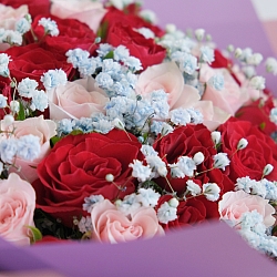 Букет «Lady Blue»