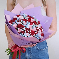 Букет «Lady Blue»