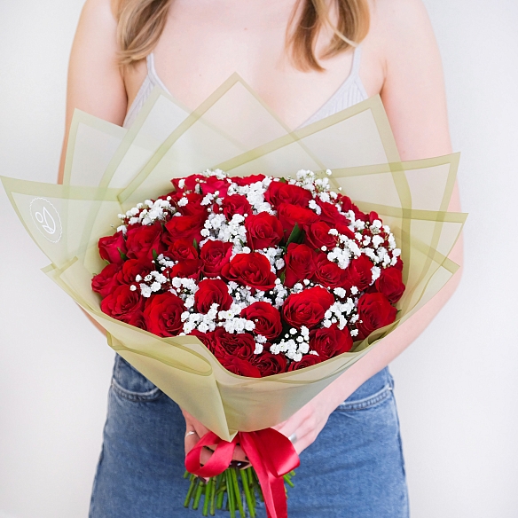 Букет «Красный бархат»