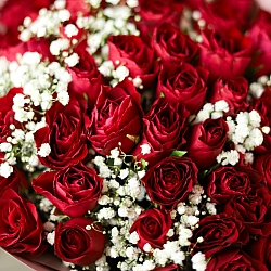 Букет «Красный бархат»