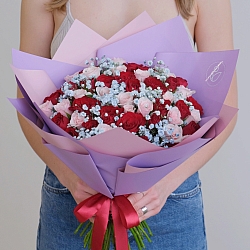 Букет «Lady Blue»