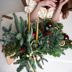 Композиция «Огни рождества»